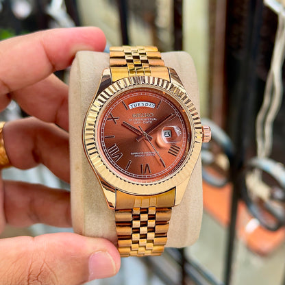 SEIKO DAY-DATE ROSEGOLD CLASSIC EDITION