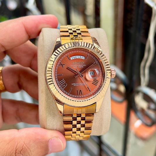SEIKO DAY-DATE ROSEGOLD CLASSIC EDITION