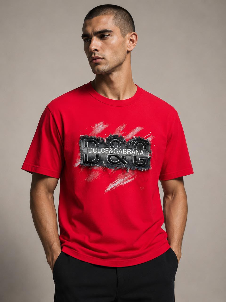 DOLCE & GABBANA Round Neck T-Shirt