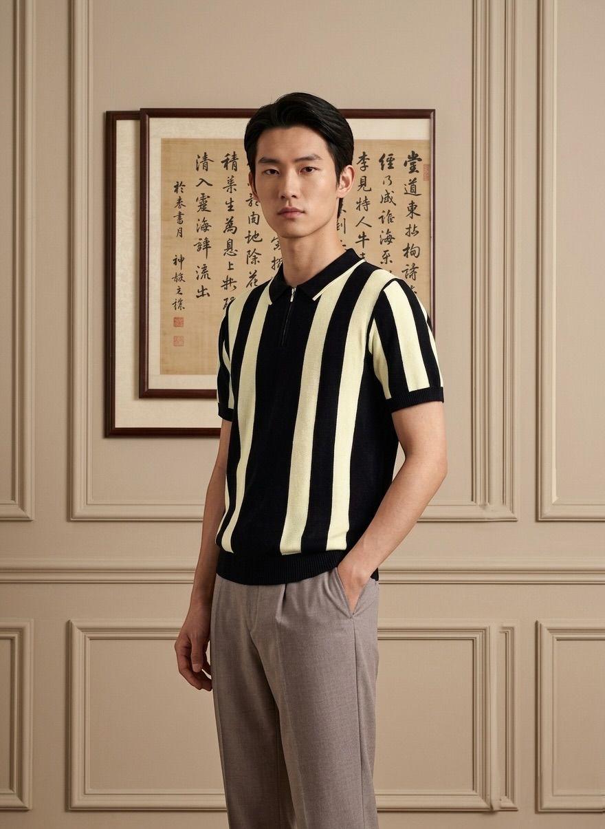 IMPORTED HIGH END KNITTED POLO