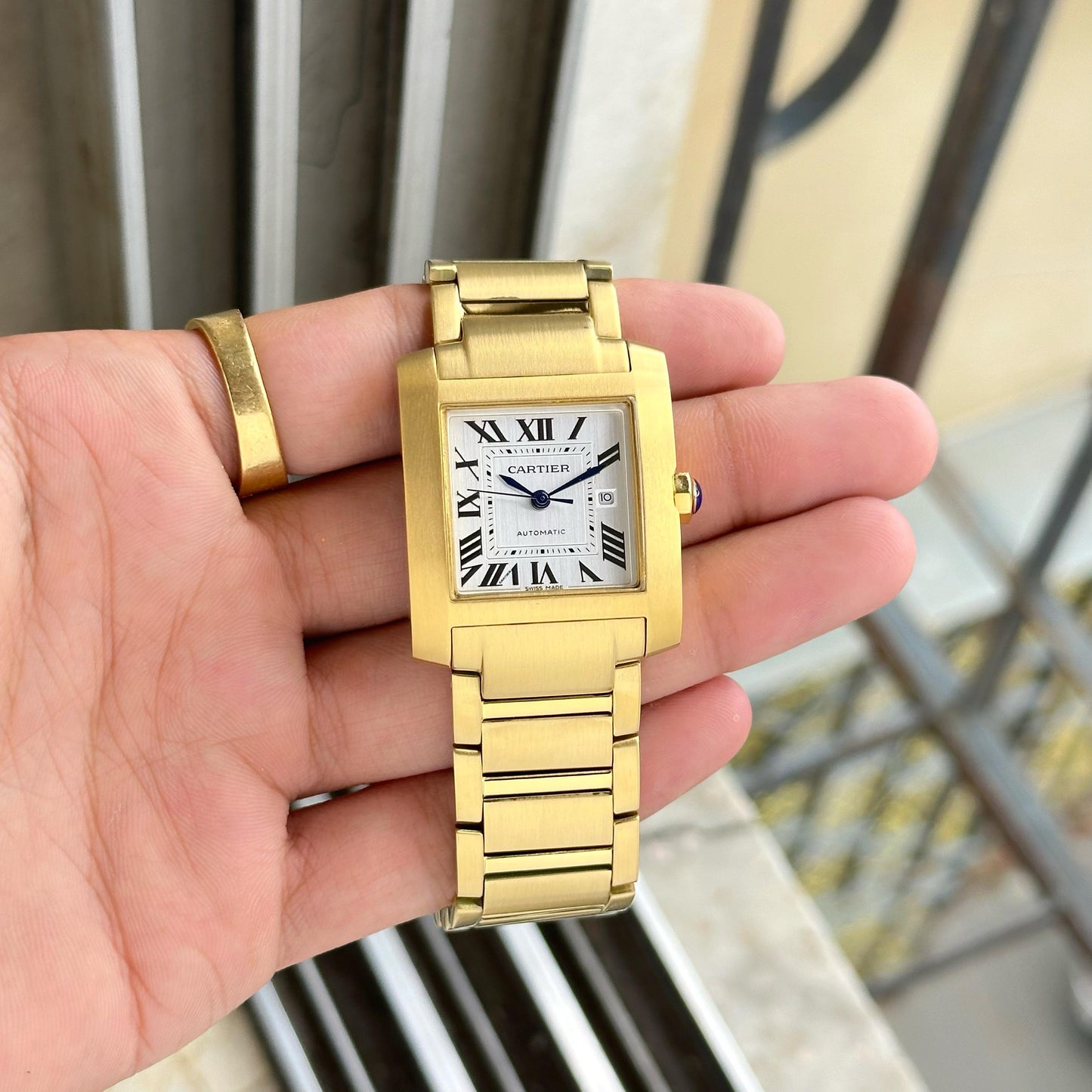 CARTIER Tank Francaise Large Unisex Automatic