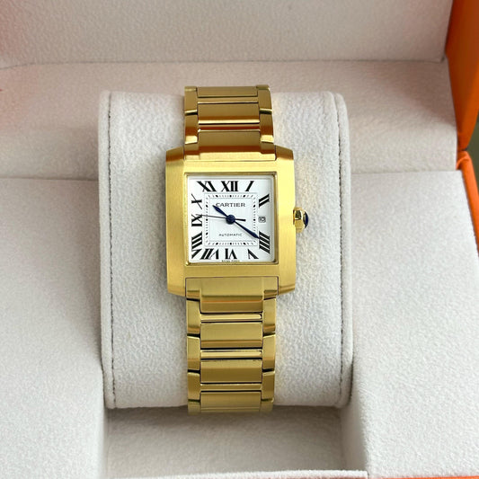 CARTIER Tank Francaise Large Unisex Automatic