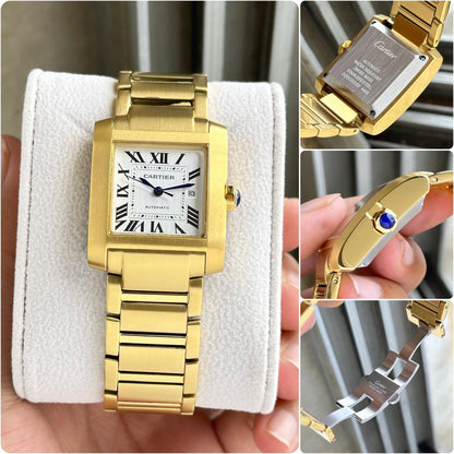 CARTIER Tank Francaise Large Unisex Automatic