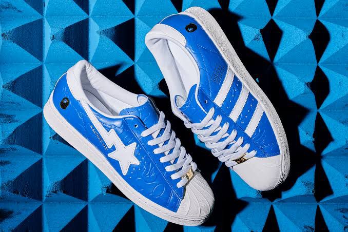 ADIDAS ORIGINALS SUPERSTAR BAPE SKY BLUE