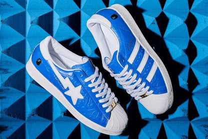 ADIDAS ORIGINALS SUPERSTAR BAPE SKY BLUE