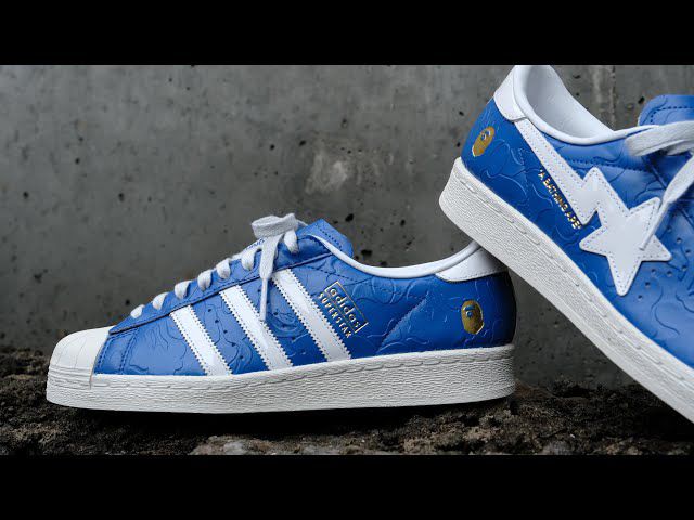 ADIDAS ORIGINALS SUPERSTAR BAPE SKY BLUE