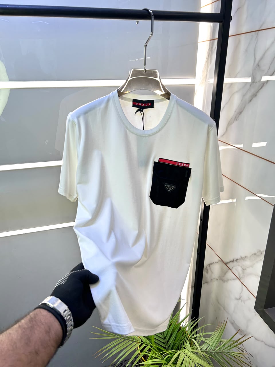 Prada Extra Premium Cord set With Brand Packing