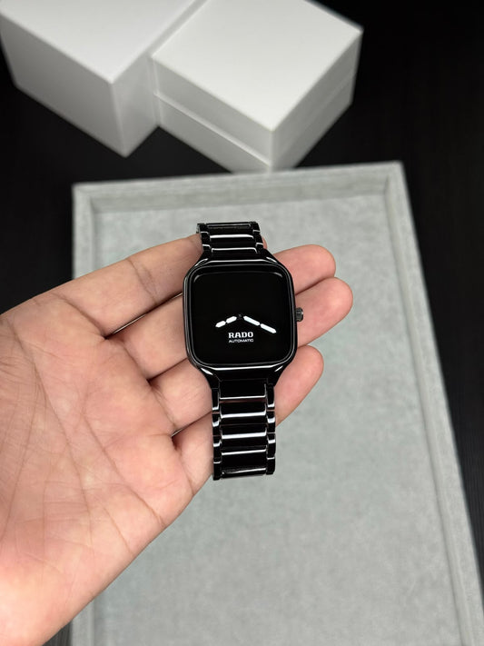 Rado True Square With Full Black colour