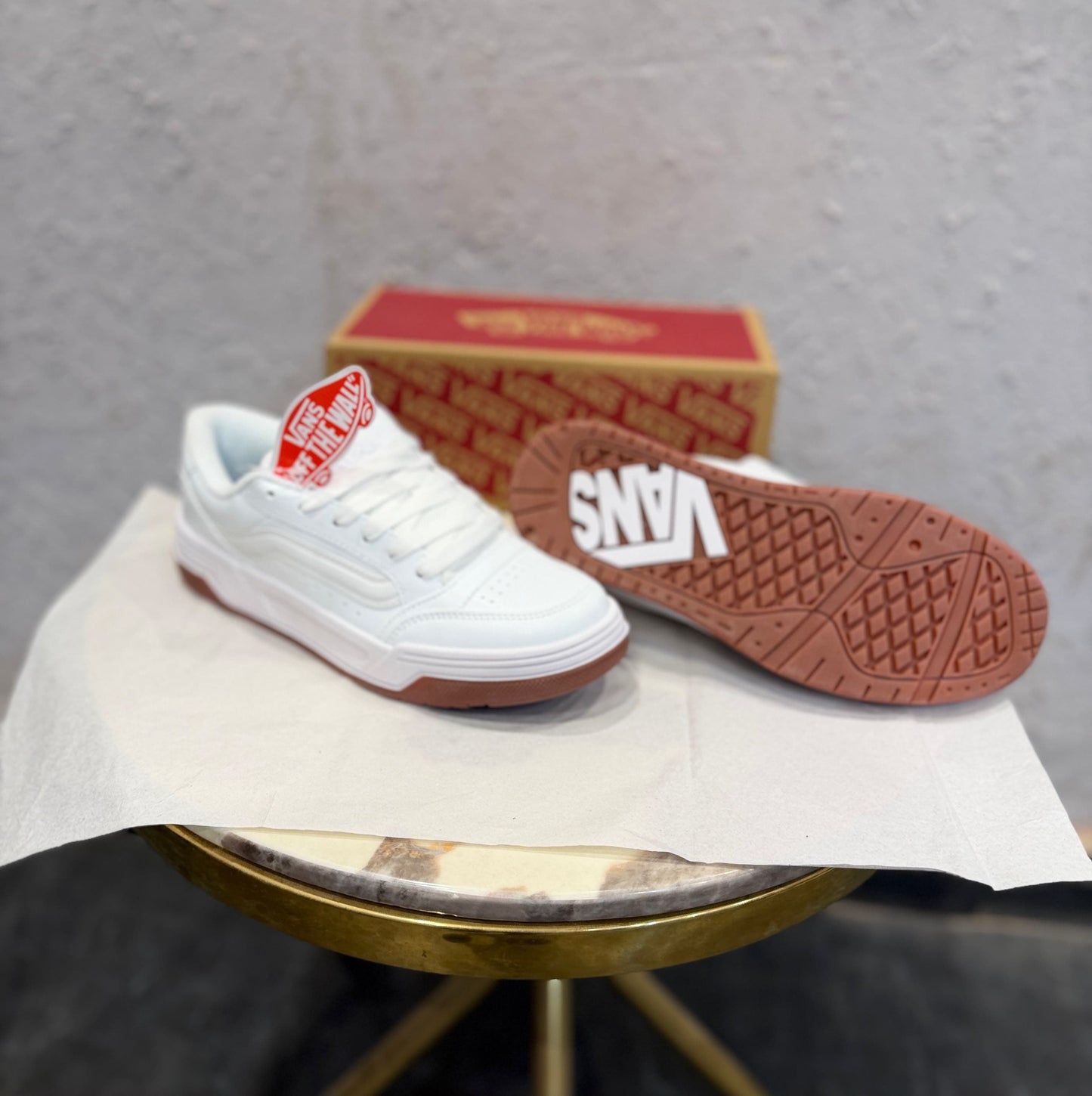 VANS HYLANE CHUNKY TRIPLE WHITE GREY