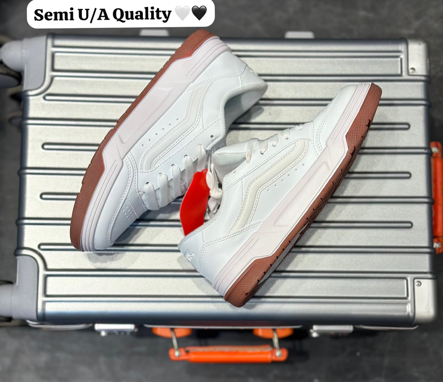 VANS HYLANE CHUNKY TRIPLE WHITE GREY