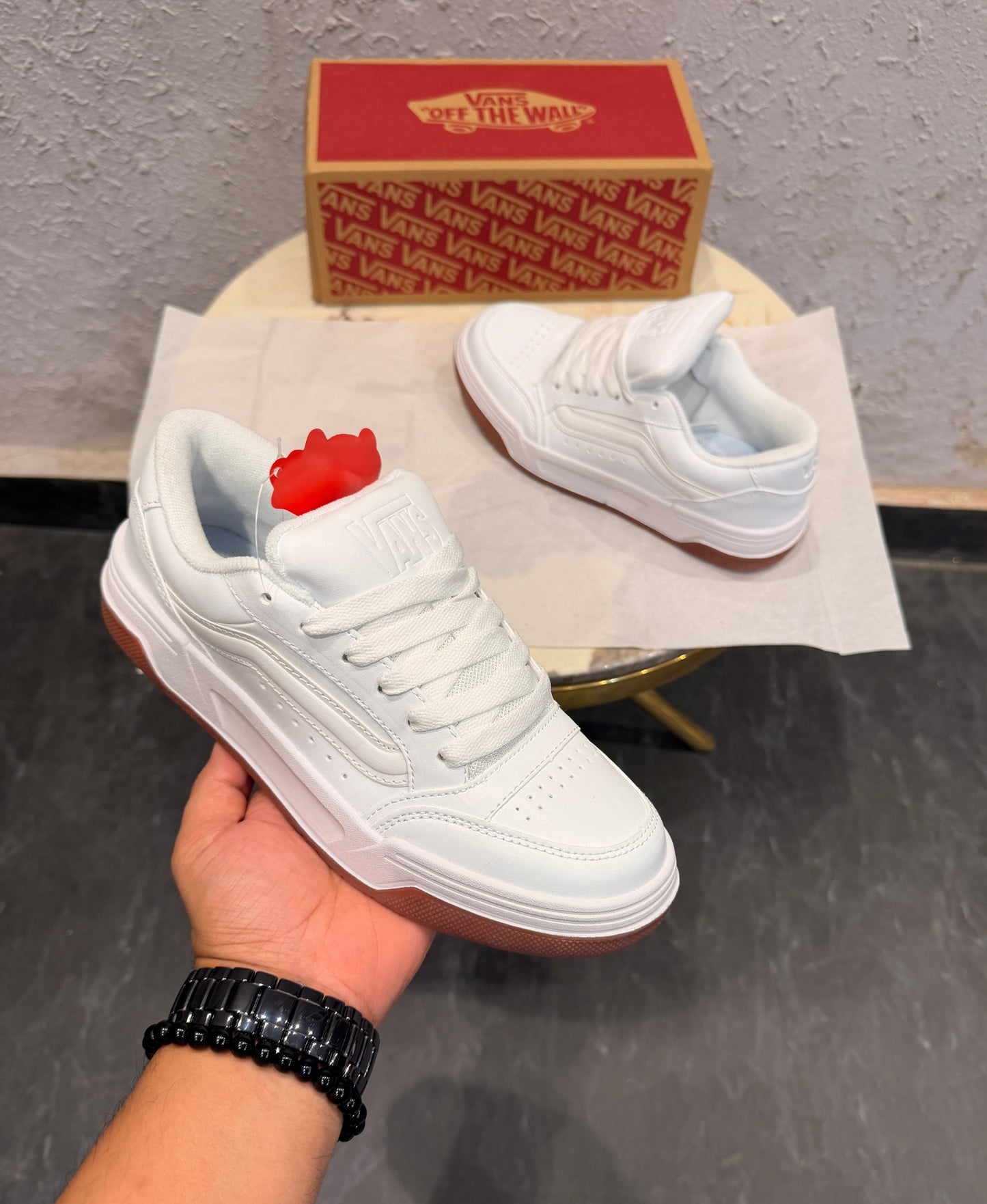 VANS HYLANE CHUNKY TRIPLE WHITE GREY