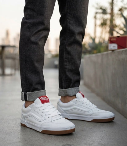VANS HYLANE CHUNKY TRIPLE WHITE GREY
