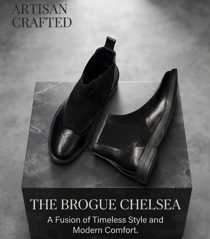 ZARA SURPLUS OXFORD LEATHER CHELSEA BOOTS