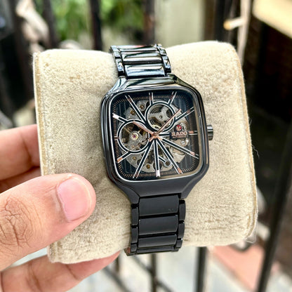 RADO BLACK TRUE SQUARE AUTOMATIC
