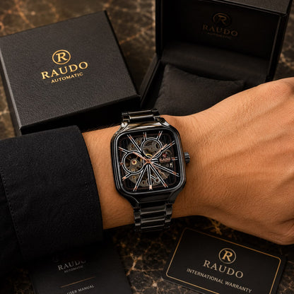 RADO BLACK TRUE SQUARE AUTOMATIC