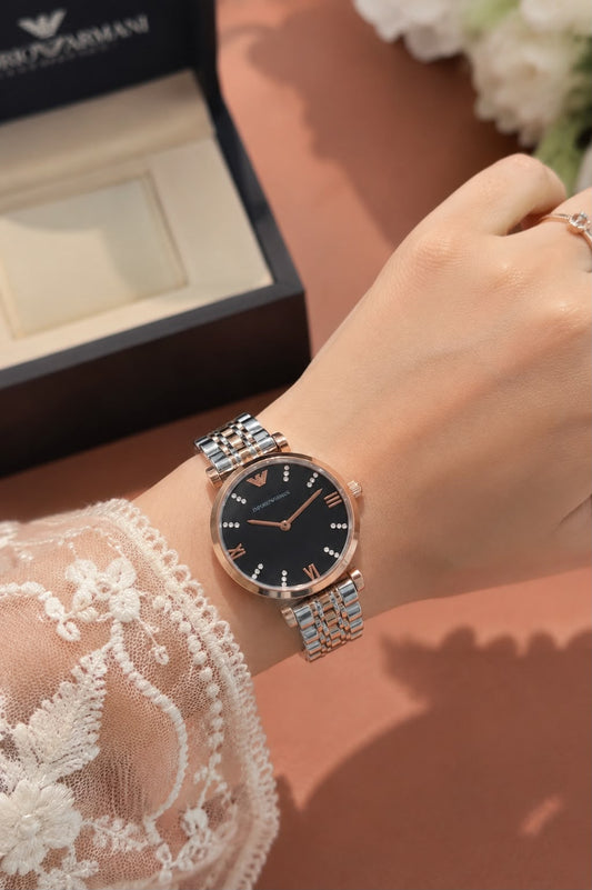 Emporio Armani New Updated Diamonds Zoom Face