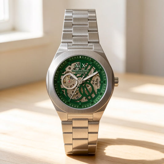 Armani Exchange Green Automatic