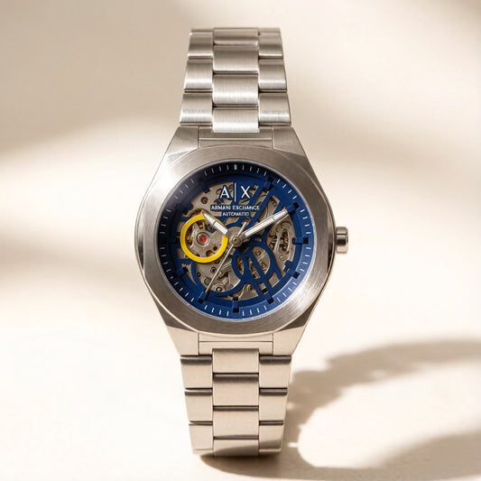 Armani Exchange Blue Automatic