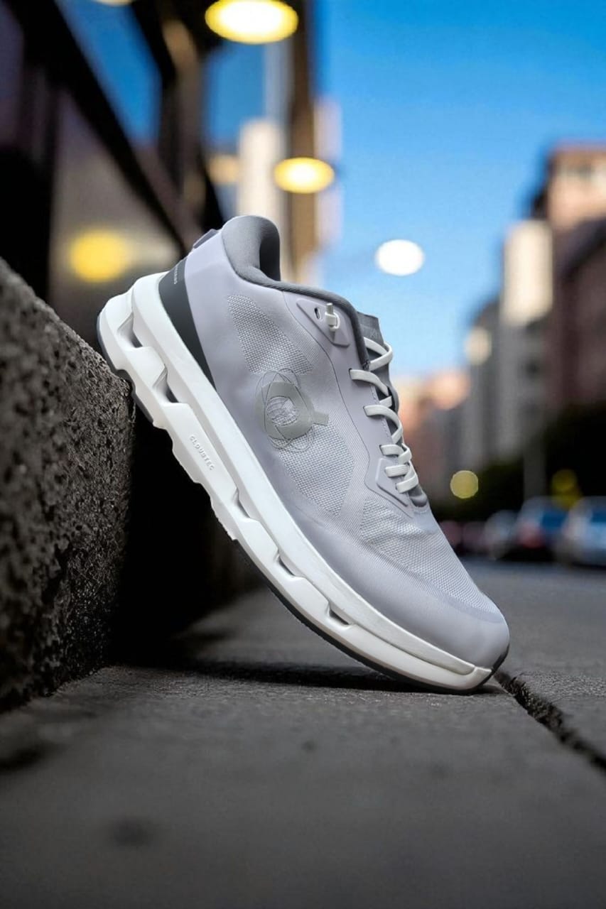 On Running X Kith Cloudzone Grey White