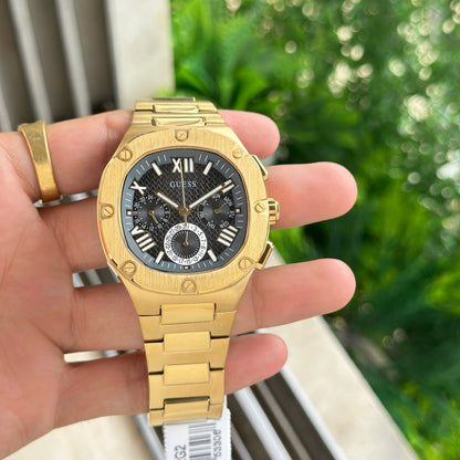 Guess Golden Headline Chronograph With OG BOX