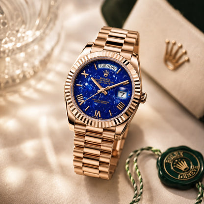 Rolex Rose Gold President Collection With OG Box