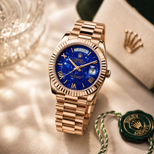 Rolex Rose Gold President Collection With OG Box