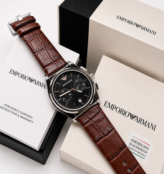 Emporio Armani Men’s Watches Chrono Working