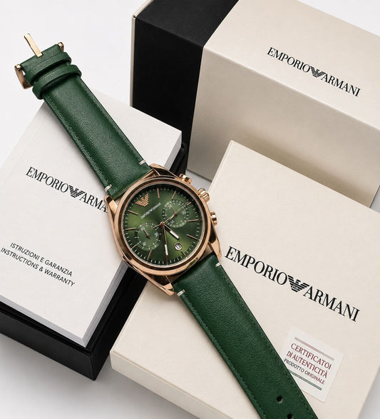 Emporio Armani Men’s Watches Chrono Working