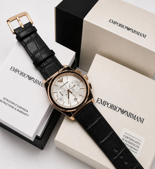 Emporio Armani Men’s Watches Chrono Working
