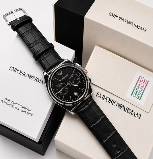 Emporio Armani Men’s Watches Chrono Working