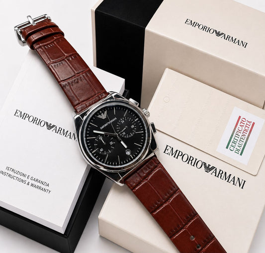 Emporio Armani Men’s Watches Chrono Working