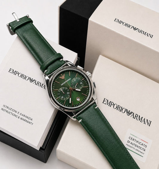 Emporio Armani Men’s Watches Chrono Working