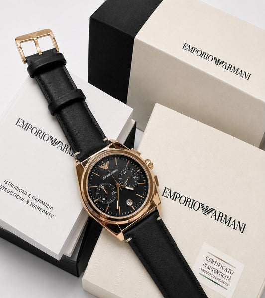 Emporio Armani Men’s Watches Chrono Working