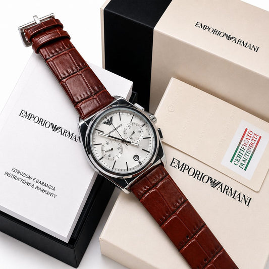 Emporio Armani Men’s Watches Chrono Working