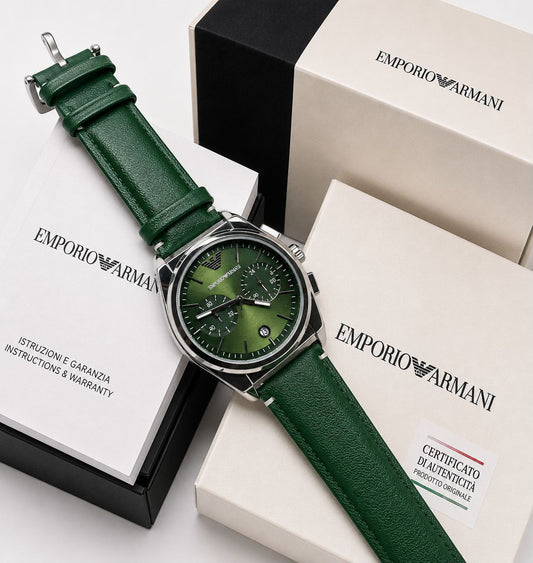 Emporio Armani Men’s Watches Chrono Working