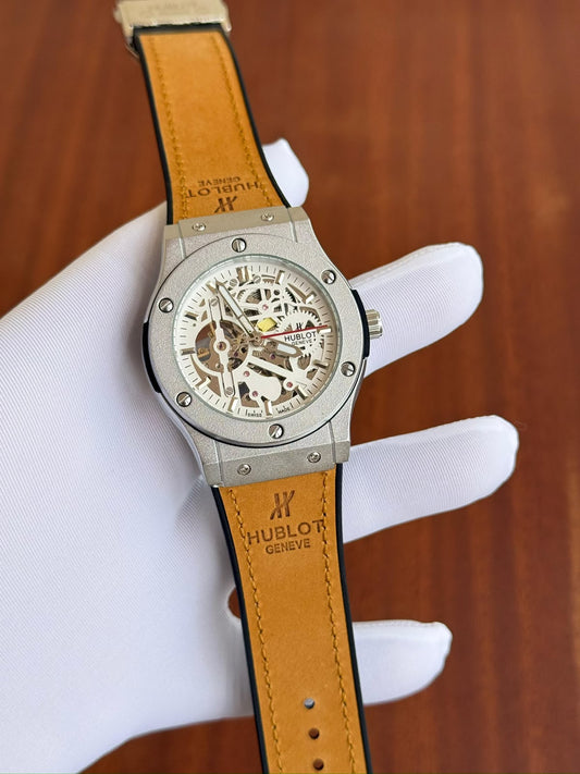 Hublot Automatic Silver Brown