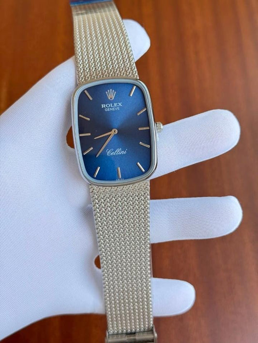 Rolex Blue Celini Watch