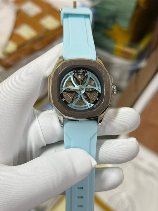 Tissot Blue Square Fiber Automatic