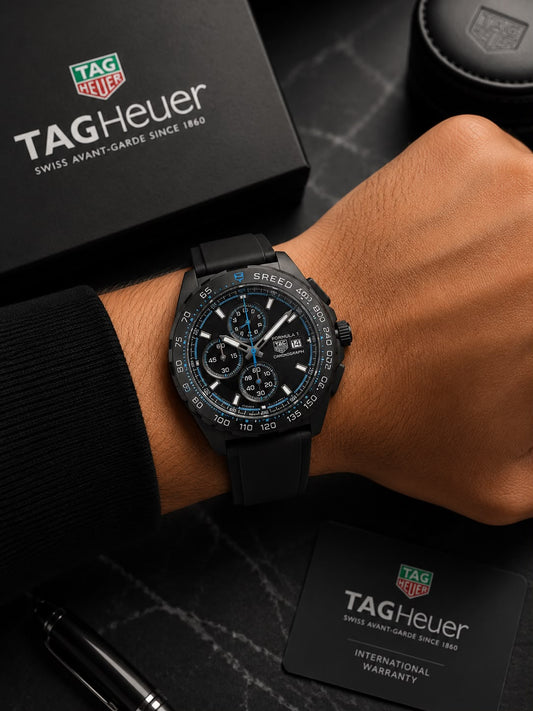 TAG HEUER FORMULA 1 SEMI BLUE CHRONOGRAPH
