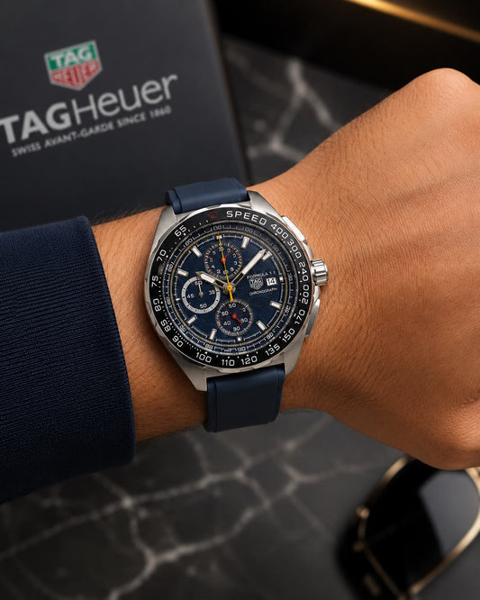 TAG HEUER FORMULA 1 FULL BLUE CHRONOGRAPH