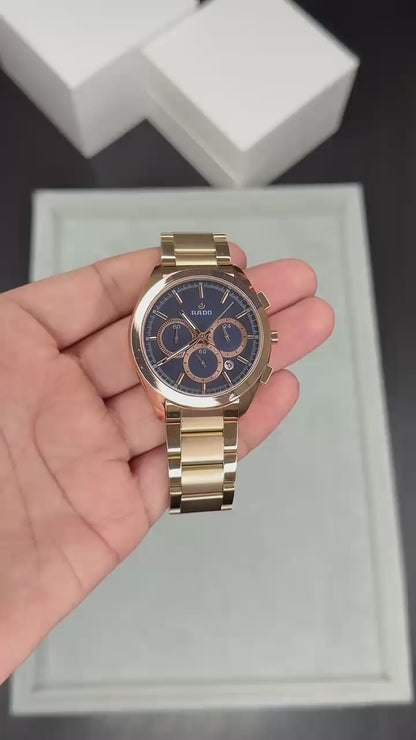 Rado HyperChrome Rose Gold Chronograph Watch