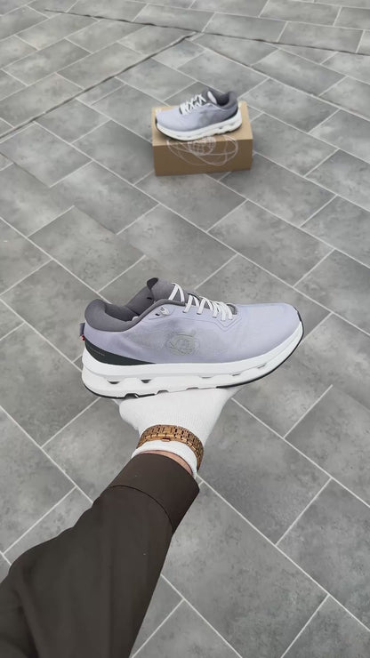 On Running X Kith Cloudzone Grey White
