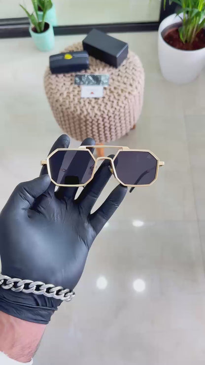 MAYBACH GOLD BLACK SUNGLASSES