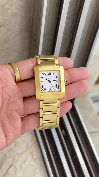CARTIER Tank Francaise Large Unisex Automatic