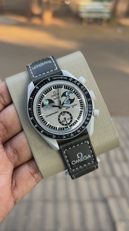 OMEGA X SWATCH BIOCERAMIC MOONSWATCH – “MISSION TO EARTH”
