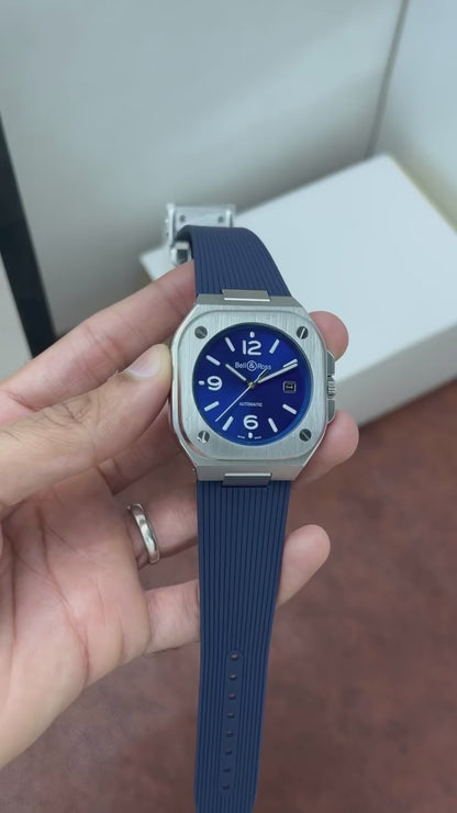 Bell & Ross Original Model BR05A-BLU-ST/SRB