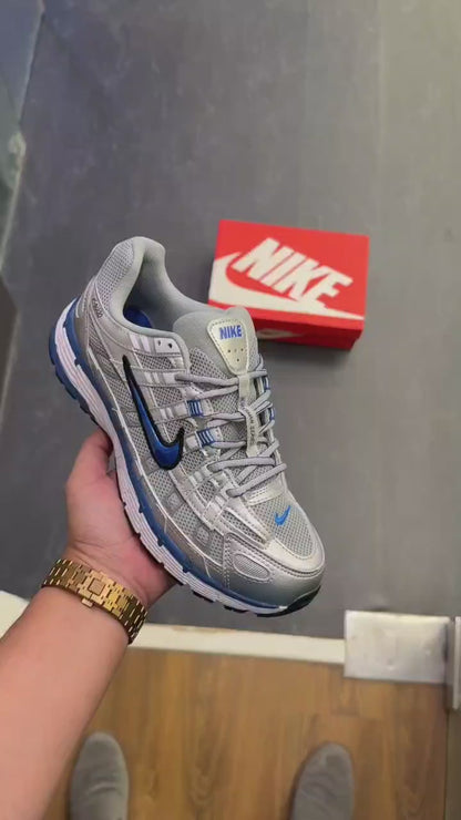 NIKE P-6000 TRAINER METALLIC BLUE TICK