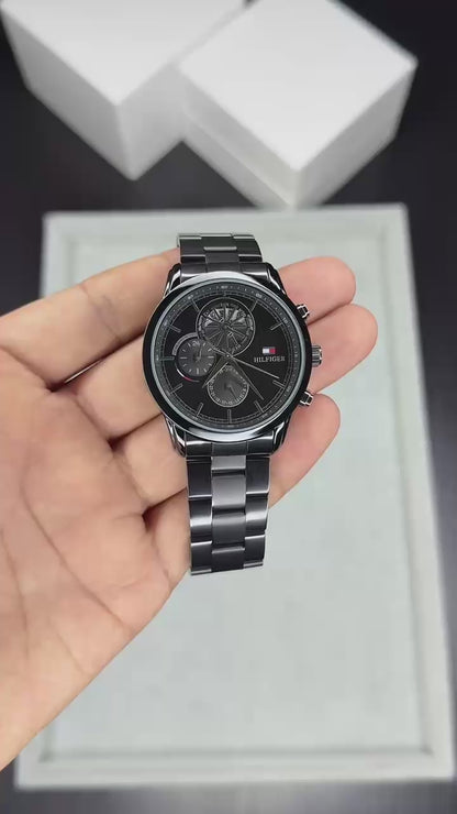 Tommy Hilfiger Black Multifunction
