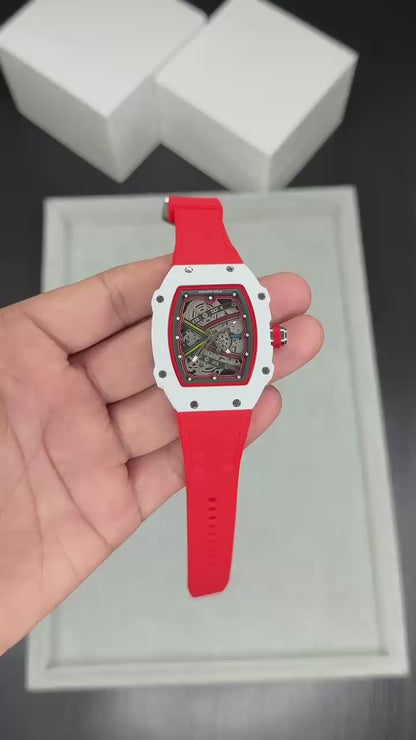 Richard Mille Square Skeleton Red Edition