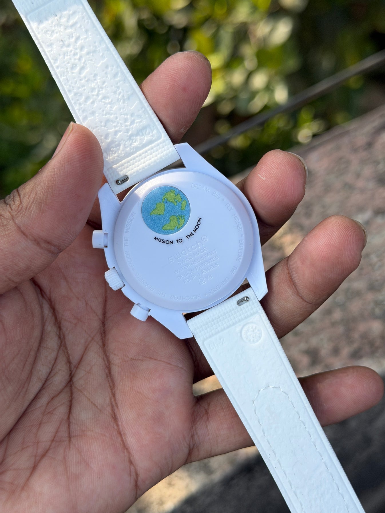 Swatch X Omega Bioceramic Moon 'Mission To Earthphase Moonshine Gold Cold Moon'